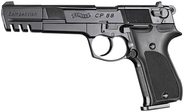 Pistolet Walther CP 88 comp�tition 5.6 pouces a Co2 cal 4.5 mm couleur noir