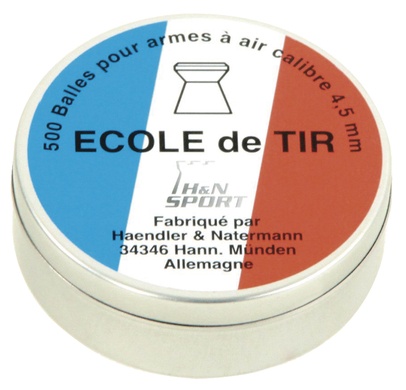 Plomb a jupe H&N �cole de tir t�te plate boite de 500