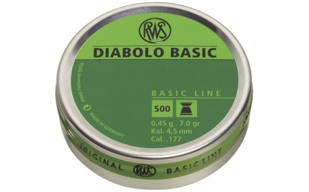 Plomb Rws diabolo basic cal 4.5MM BTE 500