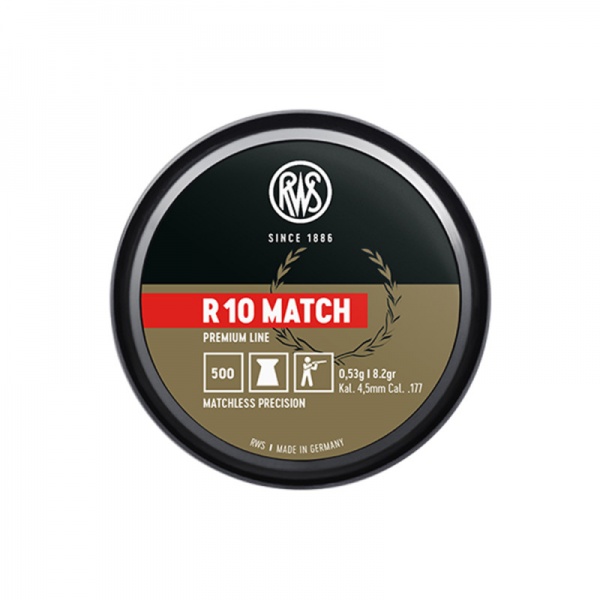 Plombs RWS R10 match cal 4.5 mm