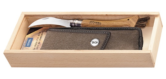 Plumier Opinel champignon n�8 manche en olivier lame inox