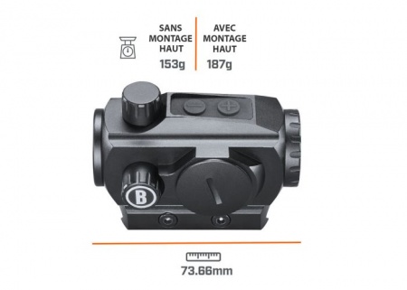 Point rouge bushnell TRS 125 3 MOA