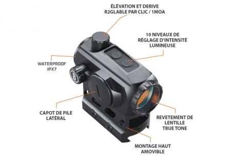 Point rouge bushnell TRS 125 3 MOA
