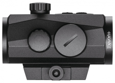 Point rouge endurance Hawke 1x30 pour rail weaver