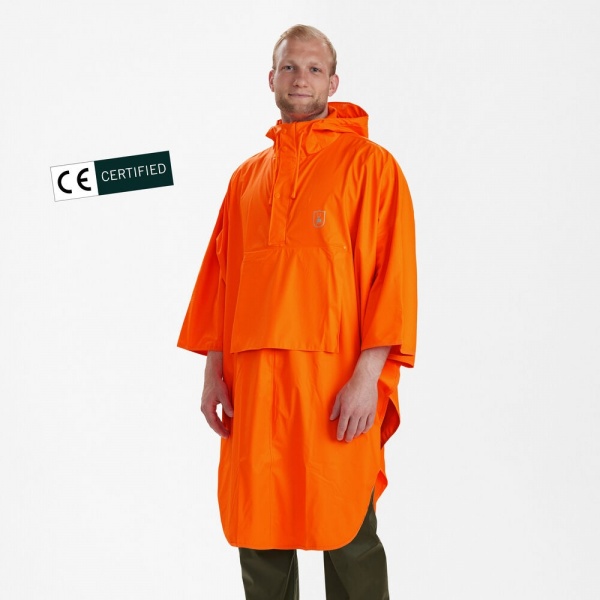 Poncho imperm�able Deerhunter orange