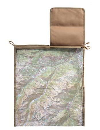 Porte-carte avec poche EXP&Eacute;DITION tan