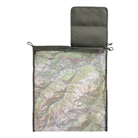Porte-carte avec poche EXP&Eacute;DITION vert olive