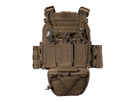 Porte plaque ASG strike system pc-01 tan