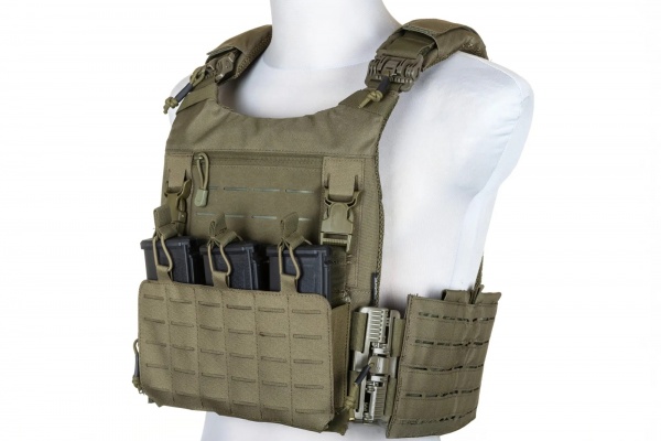 Porte plaque QR Specna Arms vert OD