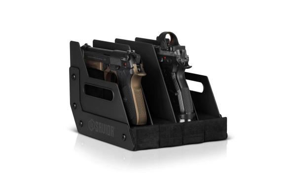 Rack de rangement Savoir pour 4 armes de poing