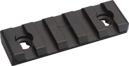Rail m-lock 5 slots en alumunium Vector optics