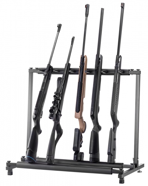 Ratelier vertical en m�tal 5 armes