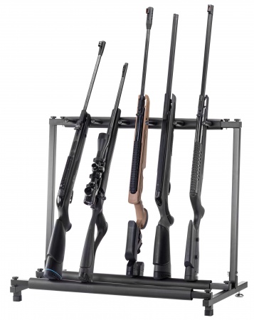 Ratelier vertical en m&eacute;tal 5 armes