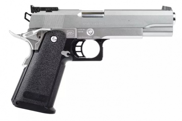 R�plique de poing Tokyo marui Hi capa 5.1 stainless gaz