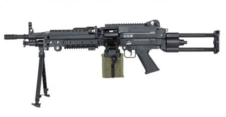 R&eacute;plique Specna Arms sa-f249 para flex noire