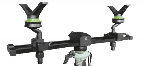 Repose armes 2 points pour canne de pirsch 