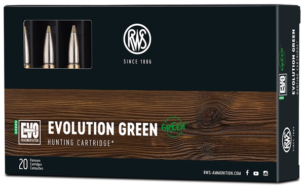 RWS EVO GREEN 9.3X62 184 GRS 11.9G
