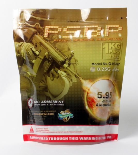 Sachet de billes G&G perfect 0.25g 1kg
