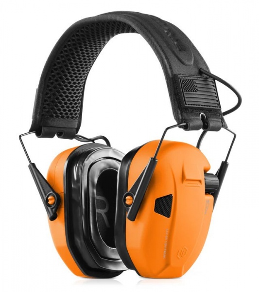 Savior casque antibruit �l�ctronique orange