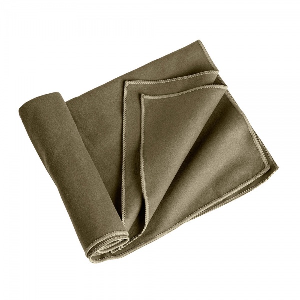 Serviette microfibre EXP�DITION 40 x 80 cm vert olive