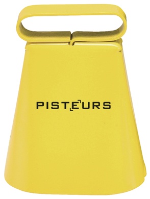  Sonnaillon Pisteurs en laiton jaune 50mm passant de 35mm