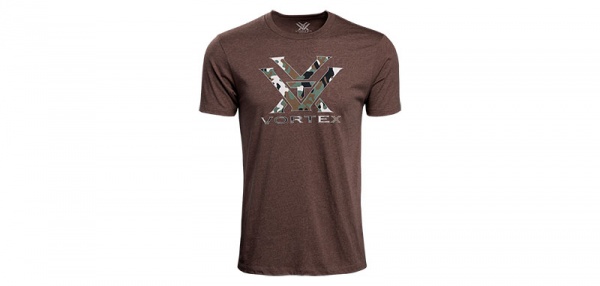 T-shirt � manches courtes logo Vortex camouflage taille XL