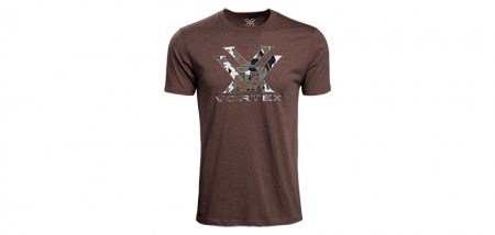 T-shirt &agrave; manches courtes logo Vortex camouflage taille XL