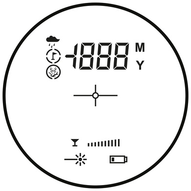 T&eacute;l&eacute;metre Hawke LRF 800
