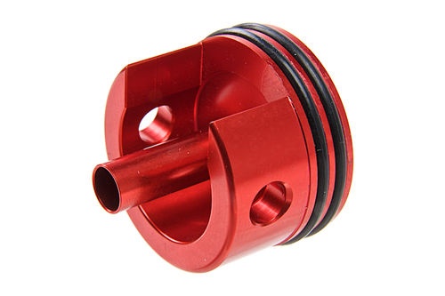 T�te de Cylindre ASG V7 Alu Rouge