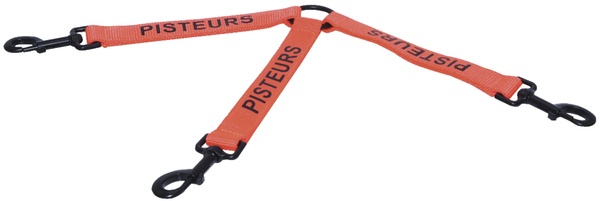 Tripleur Pisteurs en nylon orange
