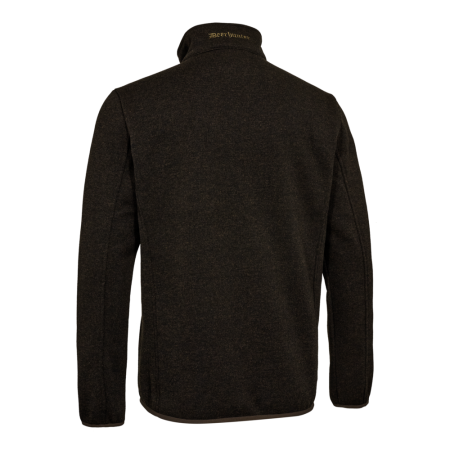 Veste Deerhunter tricot&eacute;e Moor brown leaf