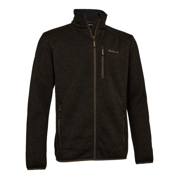 Veste Deerhunter tricot�e Moor brown leaf