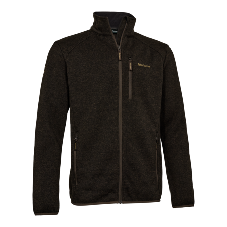 Veste Deerhunter tricot&eacute;e Moor brown leaf