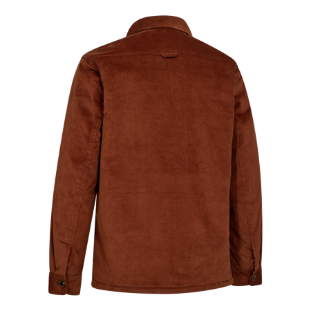Veste en velours c&ocirc;tel&eacute; doubl&eacute;e Deerhunter sherpa rustleaf